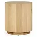 Layne True Natural Round End Table
