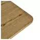 Orlando Light Brown 71" Rectangular Dining Table