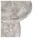 Collins Light Gray 16" Round Outdoor Concrete Top Accent Table