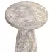 Collins Light Gray 19" Round Outdoor Concrete Top Accent Table