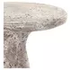 Collins Light Gray 19" Round Outdoor Concrete Top Accent Table