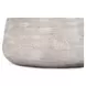 Nellie Light Gray Round Outdoor Concrete Top Coffee Table