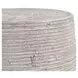 Nellie Light Gray Round Outdoor Concrete Top End Table