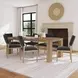 Kingston Cafe Brown 89" Rectangular Dining Table