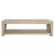Troy Aged Cream Rectangular Coffee Table