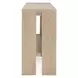Troy Aged Cream Rectangular Console Table