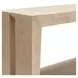 Troy Aged Cream Rectangular Console Table