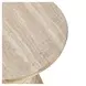 Fern Beige Round Outdoor Concrete Top Accent Table