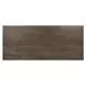 Duncan Suede Brown and Carbon Black 90" Rectangular Dining Table
