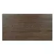 Duncan Suede Brown and Carbon Black Rectangular Coffee Table