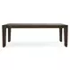 Troy Suede Brown 89" Rectangular Dining Table