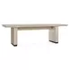 Lynx Antique White 94" Rectangular Dining Table