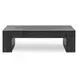 Bristol Aged Black Rectangular Coffee Table