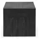 Bristol Aged Black Square End Table