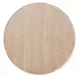 Terrace Beige Round Outdoor Concrete Top Accent Table