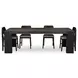 Deaven Toasted Brown 94" Rectangular Dining Table