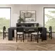 Deaven Toasted Brown 94" Rectangular Dining Room Set