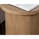 Runa Khaki Mist Round End Table