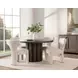 Tiber Toasted Brown 55" Round Dining Table