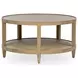 Devin Khaki Mist Round Coffee Table