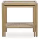 Devin Khaki Mist Rectangular Nesting Accent Table