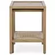 Devin Khaki Mist Rectangular Nesting Accent Table