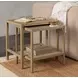 Devin Khaki Mist Rectangular Nesting Accent Table
