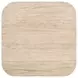 Vander Cream Washed Square End Table