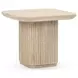 Vander Cream Washed Square End Table