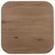 Vander Tawny Brown Square End Table