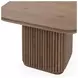 Vander Tawny Brown Square End Table