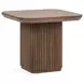 Vander Tawny Brown Square End Table
