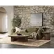 Vander Tawny Brown Square End Table