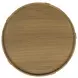 Devin Khaki Mist Round End Table