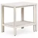 Devin Milk White Rectangular Nesting Accent Table