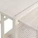Devin Milk White Rectangular Nesting Accent Table