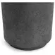 Darsa Dark Gray 18" Round Outdoor Concrete Top Accent Table