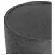 Darsa Dark Gray 20" Round Outdoor Concrete Top Accent Table