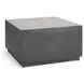 Marwin Dark Gray Square Outdoor Concrete Top Coffee Table