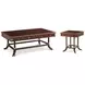 English Cabinet Maker Southampton and Light Shropshire Rectangular Alderley Occasional Table Set