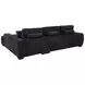 Octavia Black 2 Piece Modular Sectional