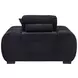 Octavia Black Upholstered Lounge Chair
