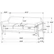 Vaughn Gray 85" Sofa