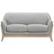 Vaughn Gray 61" Loveseat