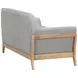 Vaughn Gray 61" Loveseat