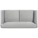 Vaughn Gray 61" Loveseat