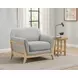 Vaughn Gray Upholstered Lounge Chair