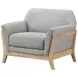 Vaughn Gray Upholstered Lounge Chair