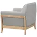 Vaughn Gray Upholstered Lounge Chair