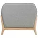 Vaughn Gray Upholstered Lounge Chair